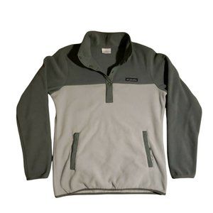 Columbia Fleece Pullover Half Button Womens